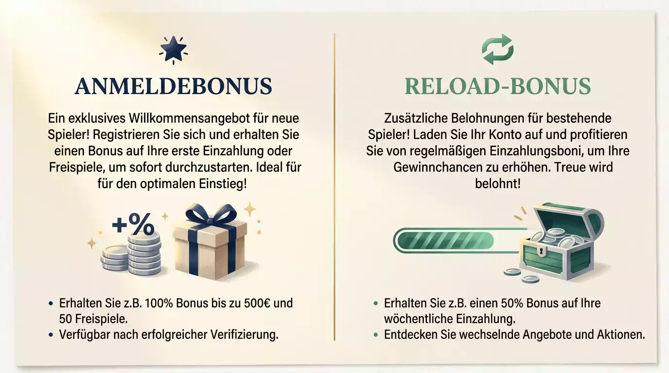 Reload-Bonus-Aktion für Bestandskunden in der Wett-App eines deutschen Anbieters