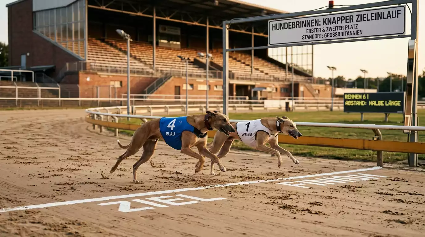 Sieg-Quote von 3,50 für einen Greyhound im Wettschein eines Sportwett-Anbieters
