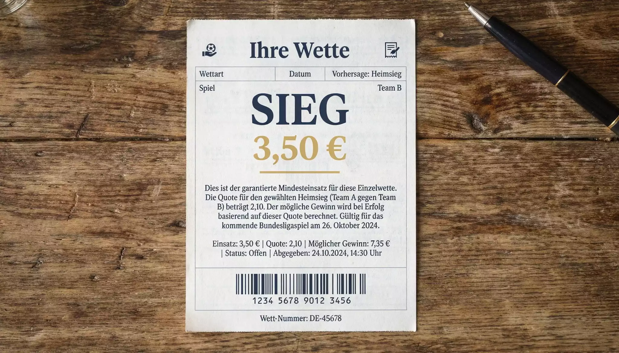 Greyhound überquert als erster die Ziellinie bei einer Sieg-Wette
